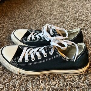 Converse All Star Chuck Taylor Low Top Sneakers Blue Unisex Womens 8 Mens 6